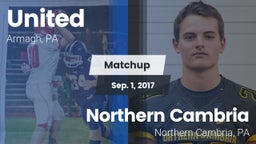 Matchup: United vs. Northern Cambria  2017