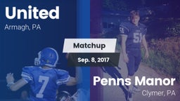 Matchup: United vs. Penns Manor  2017