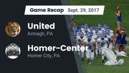 Recap: United  vs. Homer-Center  2017