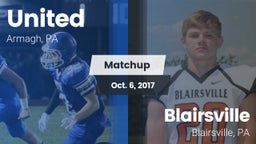 Matchup: United vs. Blairsville  2017