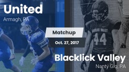 Matchup: United vs. Blacklick Valley  2017