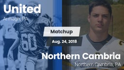 Matchup: United vs. Northern Cambria  2018