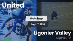 Matchup: United vs. Ligonier Valley  2018