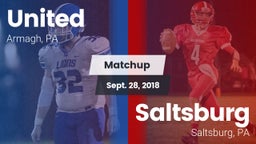 Matchup: United vs. Saltsburg  2018