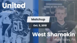 Matchup: United vs. West Shamokin  2018