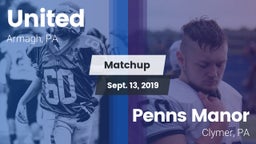 Matchup: United vs. Penns Manor  2019