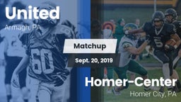 Matchup: United vs. Homer-Center  2019