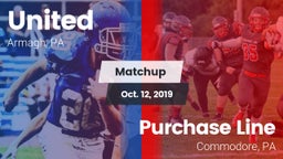 Matchup: United vs. Purchase Line  2019