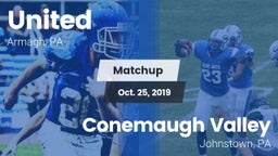 Matchup: United vs. Conemaugh Valley  2019