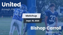 Matchup: United vs. Bishop Carroll  2020
