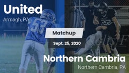 Matchup: United vs. Northern Cambria  2020