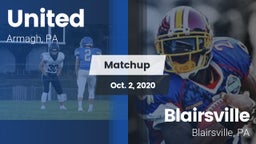 Matchup: United vs. Blairsville  2020