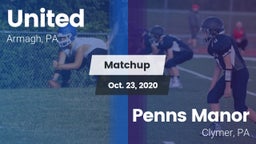 Matchup: United vs. Penns Manor  2020