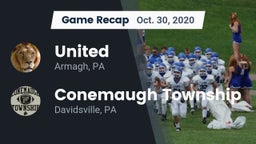 Recap: United  vs. Conemaugh Township  2020
