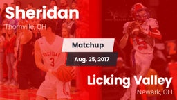 Matchup: Sheridan vs. Licking Valley  2017