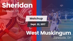 Matchup: Sheridan vs. West Muskingum  2017