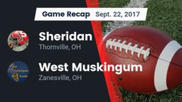 Recap: Sheridan  vs. West Muskingum  2017