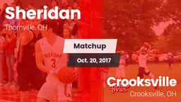 Matchup: Sheridan vs. Crooksville  2017