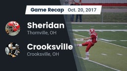 Recap: Sheridan  vs. Crooksville  2017