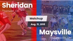 Matchup: Sheridan vs. Maysville  2018