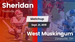 Matchup: Sheridan vs. West Muskingum  2018