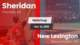 Matchup: Sheridan vs. New Lexington  2018