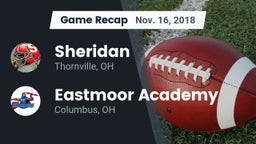 Recap: Sheridan  vs. Eastmoor Academy  2018