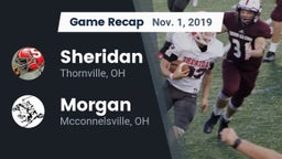 Recap: Sheridan  vs. Morgan  2019