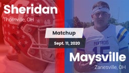 Matchup: Sheridan vs. Maysville  2020