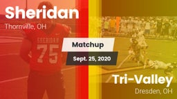 Matchup: Sheridan vs. Tri-Valley  2020