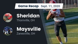 Recap: Sheridan  vs. Maysville  2020