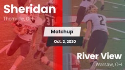 Matchup: Sheridan vs. River View  2020