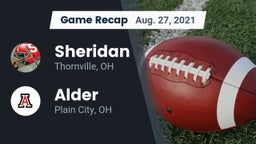 Recap: Sheridan  vs. Alder  2021