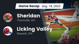 Recap: Sheridan  vs. Licking Valley  2023