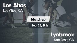 Matchup: Los Altos vs. Lynbrook  2016