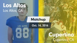 Matchup: Los Altos vs. Cupertino  2016