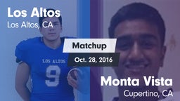 Matchup: Los Altos vs. Monta Vista  2016