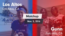 Matchup: Los Altos vs. Gunn  2016