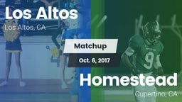 Matchup: Los Altos vs. Homestead  2017
