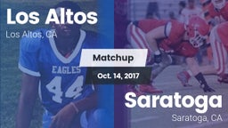 Matchup: Los Altos vs. Saratoga  2017