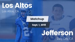 Matchup: Los Altos vs. Jefferson  2018
