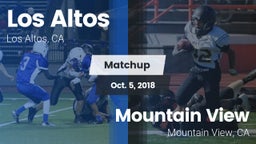 Matchup: Los Altos vs. Mountain View  2018