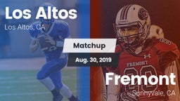 Matchup: Los Altos vs. Fremont  2019