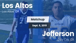 Matchup: Los Altos vs. Jefferson  2019