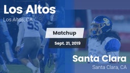 Matchup: Los Altos vs. Santa Clara  2019