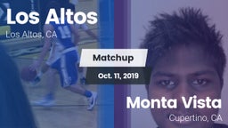 Matchup: Los Altos vs. Monta Vista  2019