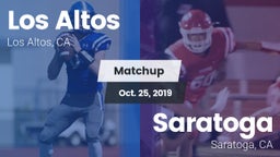 Matchup: Los Altos vs. Saratoga  2019