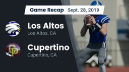 Recap: Los Altos  vs. Cupertino  2019
