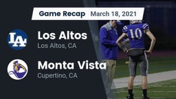 Recap: Los Altos  vs. Monta Vista  2021