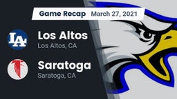 Recap: Los Altos  vs. Saratoga  2021